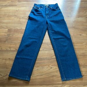 Madewell wide leg jean